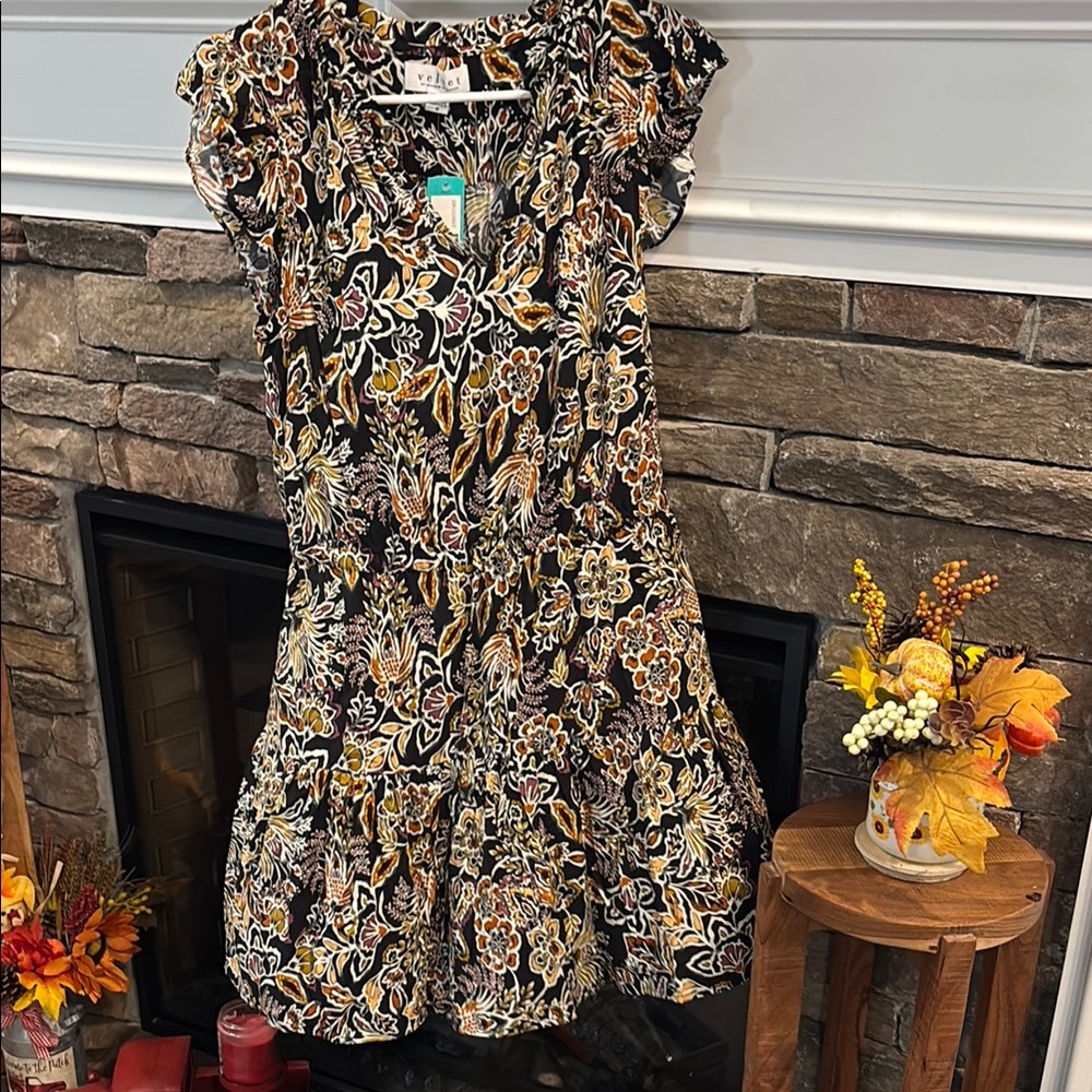 Velvet by Graham & Spencer Patterned Dress